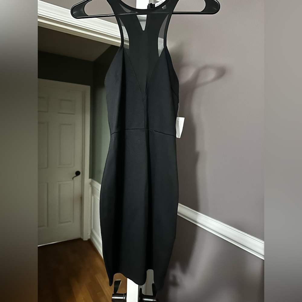 NWT Women’s Juniors Black Above Knee Little Black Dress